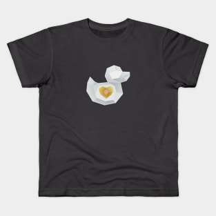 Duckstream 2021, Yellow Heart Kids T-Shirt